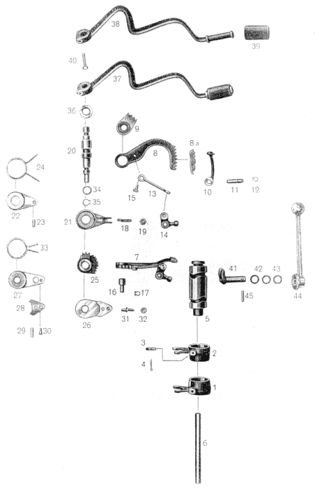 Tafel 8 - Schaltmechanismus
