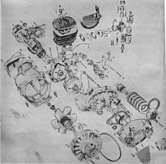 Bild 3. Explosionszeichnung des Motorollermotors RM 150