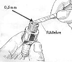 Bild 60. Kerzenpflege