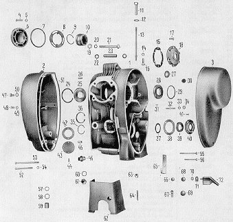 Tafel 16 Motor (Gehäuse)