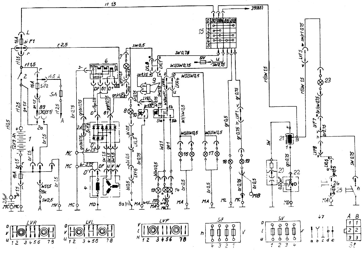 Ergänzung zur Betriebsanleitung MZ ETZ 250 für das Motorrad MZ ETZ 250 F