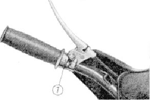 Bild 34. Drehgriffeinstellschraube