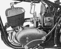 Bild 6. Motor im Rahmen, Ansicht von links