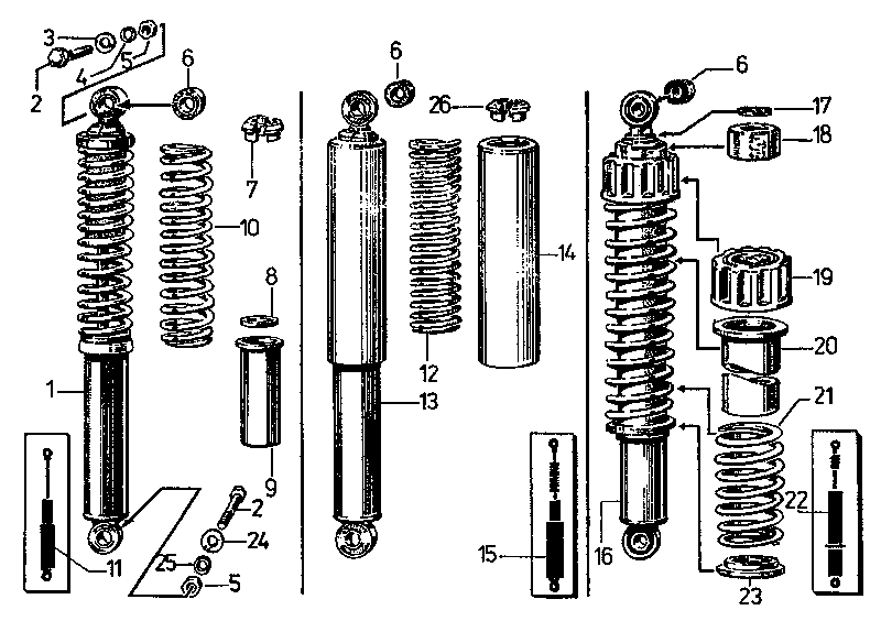 Federbeine Tafel 27