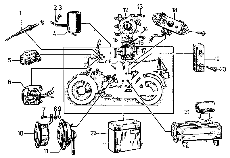 Elektrikausstattung S 51, S 70 und S 51/1, S 70/1 Tafel 36
