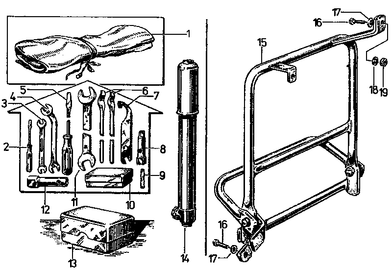 Zubehör und Gepäckträger Tafel 41